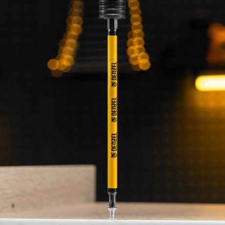 Бита PH2х150, сталь S2, цилиндр., 5шт. Е 6,3 Denzel