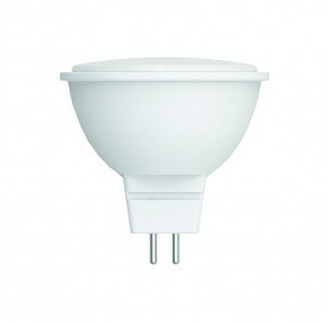 Volpe MR16 GU5.3 220V св/д 5W(500lm) 4000K 4K матовая 46x50 LED-JCDR-5W/4000K/GU5.3/FR/SLS
