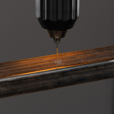 Набор сверл по металлу, 1-10 мм, HSS-Tin, Golden Tip, 19 шт Denzel