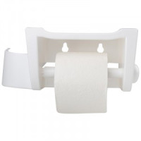 Полка для туалета Mira 26,07*12,93*12,33см, белая, пластик 107670 Рыжий Кот