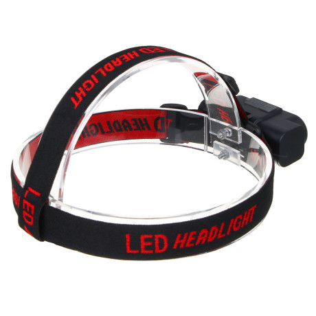 ЕРМАК Фонарь налобный, XPE+COB, 4 режима, зарядка USB, 83х27х25 мм, съемный аккумулятор, без АКБ