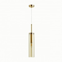 ODEON LIGHT 4693/1 ODL20 379 золотой/янтарный Подвес E14 1x40W KLUM