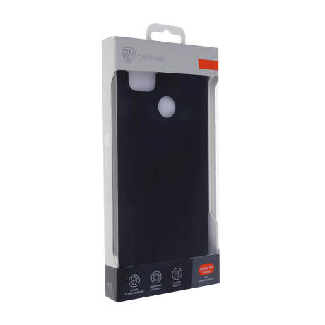 BY Чехол для смартфона Цветной, Xiaomi Redmi 9C, черный, силикон