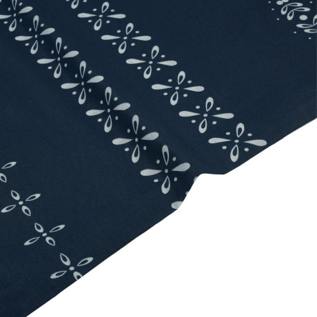 PROVANCE Нэви Комплект постельного белья 2 (4 предмета), поплин, 100% хлопок, синий