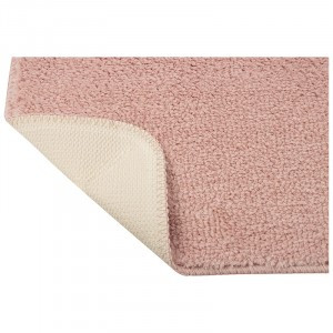 Коврик для ванной комнаты 40х60см,текстиль(п/э)/латекс,п/скольз,Pastel,розовый,102500/Рыжий Кот