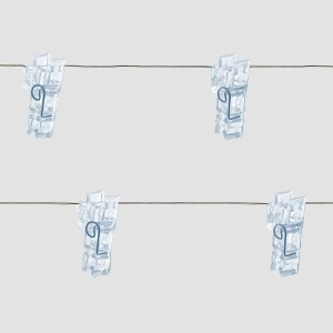 Feron Гирлянда-нить Прищепки (USB) 50LED 5000K,  IP20, 4,5м, CL574 41653