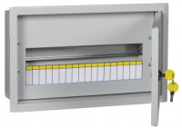 IEK TITAN 3 щит (корпус) метал. ЩРв-18 (265х440х120) встраиваемый IP31 MKM14-V-18-30-T