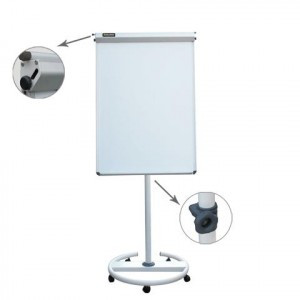 Доска-флипчарт BRAUBERG магнитно-маркерная 70*100см, передвижная, 231703