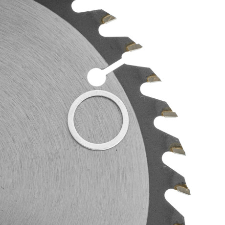 Пильный диск по дереву с гвоздями, ф165 х 20 мм, 40 зубов Denzel