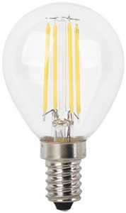 Ecola шар G45 E14 7W 2700K 2K прозр. 68х45 филамент (нитевидная) 360° Premium N4PW70ELC (10!)