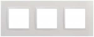 ЭРА Elegance Classic рамка пластик СУ 3 мест., белый 14-5013-01  60581