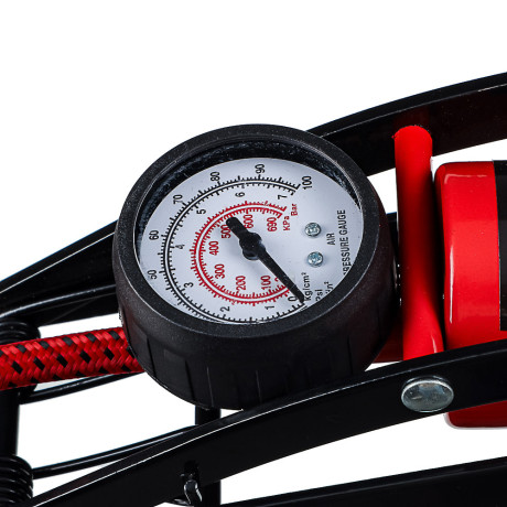 ЕРМАК Насос ножной, манометр, 55x120мм, Стандарт