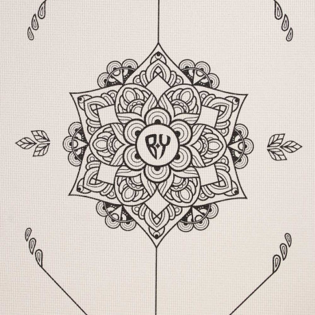 Коврик для йоги и фитнеса тм BY SPORT, 173х61х0,4см, ПВХ, 4 цвета