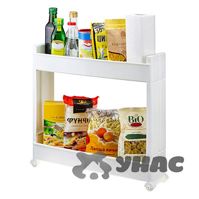 Стойка на колесах 2 секц. белый М2723 х6