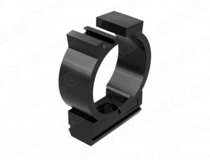 GREENEL крепеж-клипса с защелкой d16мм для жестк и гофр труб ЧЕРН (уп.100шт, цена за шт) GE50180-05