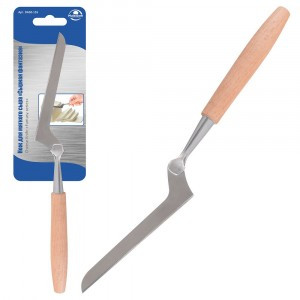 Нож д/мягкого сыра "Сырная фантазия" (кратность 6шт!!!) нерж.сталь, дерево DA50-155 Мультидом