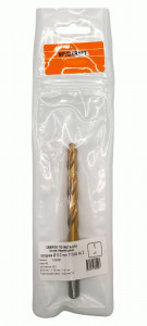 Сверло по металлу среднеe ТИТАН M2 (1шт/уп) 9.0мм DIN 338, ц/х, L 125/81мм,Novocraft НАКРЕПКО 226328