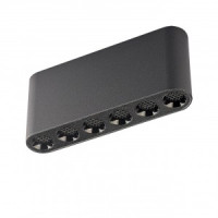 ODEON LIGHT 7092/15CL HIGHTECH ODL25 399 Люстра черн./мет./акрил IP20 LED 15W 3000K 220V SMALL