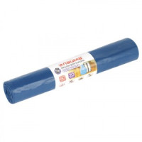 Мешки д/мусора 60 л, синие, в рулоне 20 шт., ПВД, 30 мкм, 60х70 см (±5%), особо прочные, ЛАЙМА, 6013