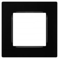 ЭРА 12 рамка СУ 1 мест. Классик, черный 12-5201-06