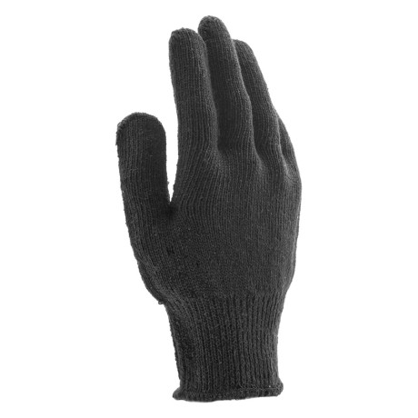 Перчатки хлопкоэфирные плюшевые, ПВХ "Точка", 7 кл, 55 гр Сибртех