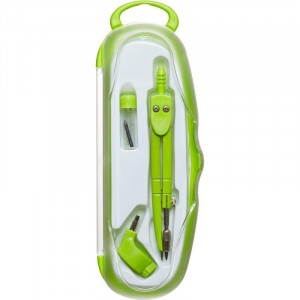 Готовальня Attache Selection Emotion 120 мм, 3 предмета SC22003C, пенал 382375