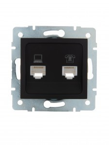 Lezard KARINA мех. роз. СУ 2 мест. комп.+ тел. чёрн. бархат (корп. ABS) 707-4288-143