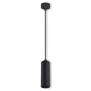 Feron св-к подвесной под лампу MR16 черный с антибликовой сеточкой 55x260 ML1842 ECHO 48396