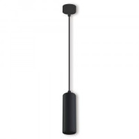 Feron св-к подвесной под лампу MR16 черный с антибликовой сеточкой 55x260 ML1842 ECHO 48396