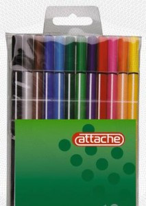 Линер Attache Rainbow 12цв/набор 0,33 мм трехгран.корпус 148112