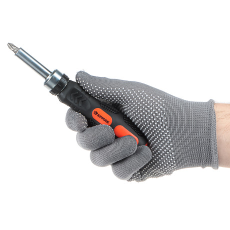 ЕРМАК Отвертка реверсив.,адаптер 1/4,биты:SL4,SL5.5,SL6.5,PH1,PH2,PZ1,PZ2,TORX10,TORX15,TORX20,сталь