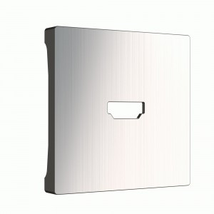 Werkel накладка для роз. СУ 1 мест. HDMI (глянцевый никель) W1196002 a051083