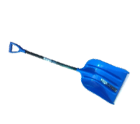 &quot;Эльбрус&quot; 400мм х 510мм с алюминиевой планкой, со съёмным алюминиевым черенком и V-ручкой