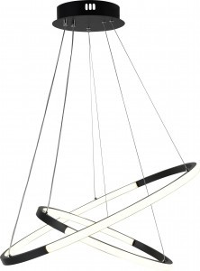 Rivoli св-к люстра св/д упр. Lauren 6105-101 LED 4100K-4300K 4K 86W(6450lm) с ПДУ 1000х600 59015