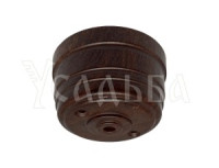 МЕЗОНИНЪ УСАДЬБА коробка потолочная для светильников пластик D70x40, орех GE30811-14