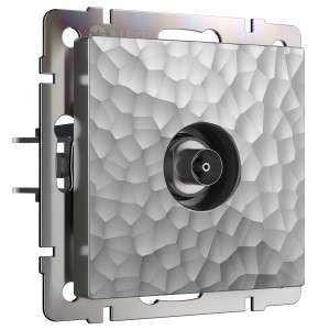 Werkel Hammer мех. роз. TV СУ 1 мест. оконечная СЕРЕБРЯНЫЙ W1283006 a052091