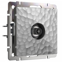 Werkel Hammer мех. роз. TV СУ 1 мест. оконечная СЕРЕБРЯНЫЙ W1283006 a052091