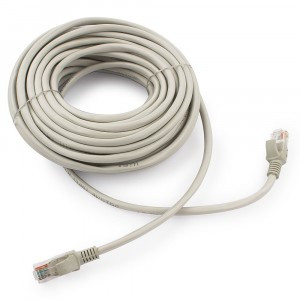 Патч-корд UTP4, cat5e, 15м, литой Gembird PP12e-15m