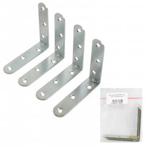 Кронштейн МК 80*80 цинк 4 шт. Инд.упаковка+ШК (цена за 4шт) (75) Кунгур