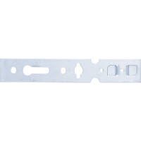 Пластина анкерная АО для оконного Профиля KBE, VEKA, 150 мм (58 c) цинк Сибртех