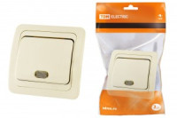 TDM Валдай выкл. СУ 1 кл. 10А сл. кость (инд.) (10!) SQ1804-0104