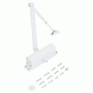 NOTEDO Доводчик дверной  DC-090 WHITE до 90кг  белый  (10)
