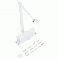 NOTEDO Доводчик дверной DC-090 WHITE до 90кг белый (10)