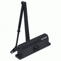 Доводчик дверной NOTEDO DC-180 легкий характер BLACK до 180 кг черный (10)