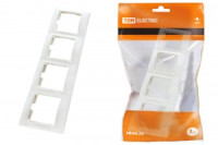 TDM Таймыр рамка горизонт. СУ 4 мест. бел. (20!) SQ1814-0030