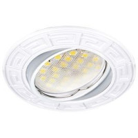 &quot;Ecola DL110 MR16 GU5.3 св-к литой поворот.Антик2 Белый 24x86 FW1605EFF (10!)