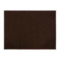 Коврик влаговпитывающий, ребристый &quot;Nice&quot;, без борта, подложка пвх, 90*120 см VORTEX, коричневый