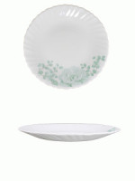 Тарелка десертная Зеленый сад 19см стекло (кратность 6шт!!!) МФК MFK21054