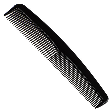 Расческа-гребень тм ЮНИLOOK, мужская, пластик, 14,2см, черный