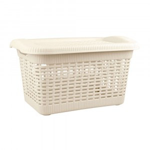 Корзина универсальная 20л, 450x300x250 мм бежевый 431293207 Бытпласт